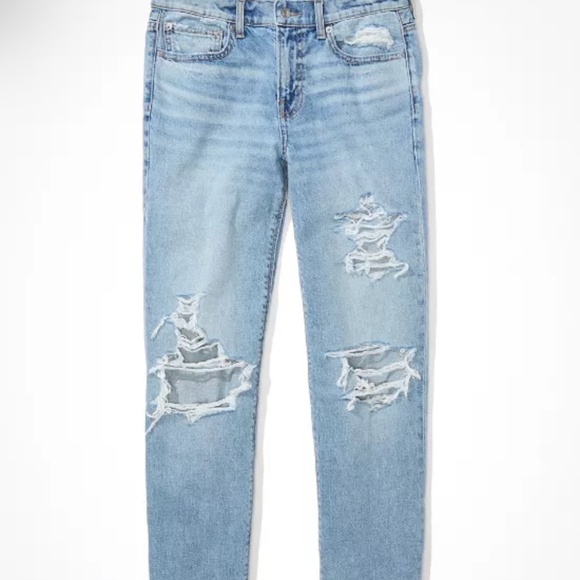 American Eagle Outfitters Denim - American Eagle Ripped 90s Straight Jean